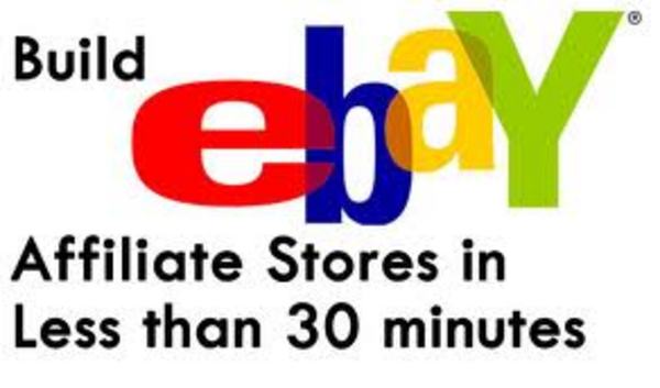 Product picture Build eBay Affiliate Stores 
